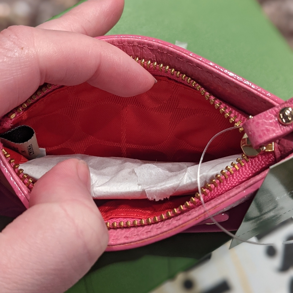 New! Kate Spade Pink Union Square Coin Purse! - Picture 9 of 9